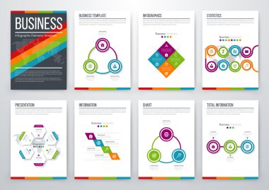 Modern Infographic vektör kavramı