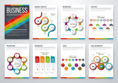 Modern Infographic vektör kavramı