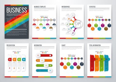 Modern Infographic vektör kavramı