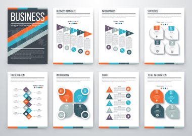 Modern Infographic vektör kavramı