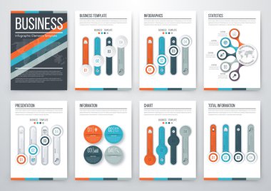 Modern Infographic vektör kavramı