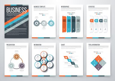 Modern Infographic vektör kavramı