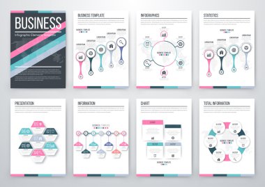 Modern Infographic vektör kavramı