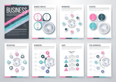 Modern Infographic vektör kavramı