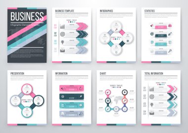 Modern Infographic vektör kavramı