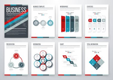Modern Infographic vektör kavramı