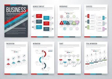 Modern Infographic vektör kavramı