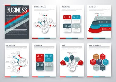 Modern Infographic vektör kavramı