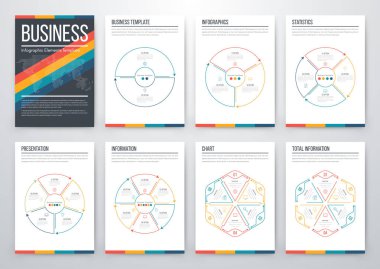 Modern Infographic vektör kavramı