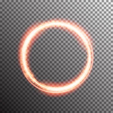 Özel ışık parlama efekti