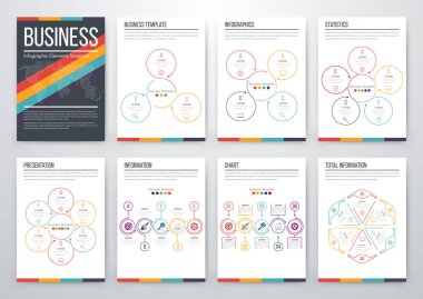 Modern Infographic vektör kavramı