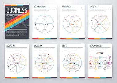 Modern Infographic vektör kavramı