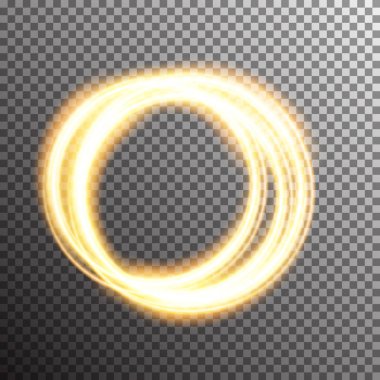 Özel ışık parlama efekti