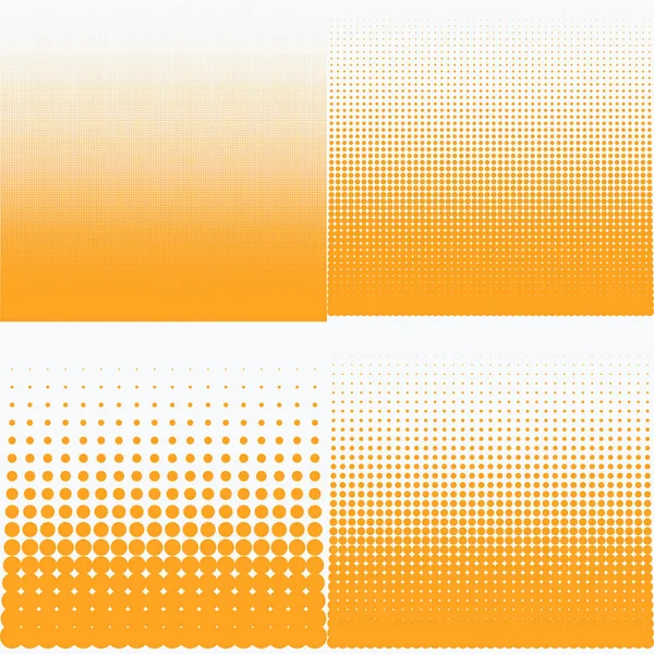 Vector illustration of a halftone pattern — Stock Vector
