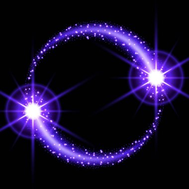 Özel ışık parlama efekti