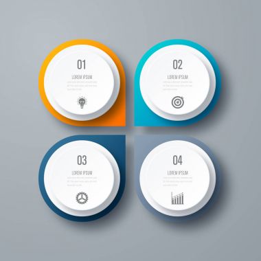 emplate döngü diyagramı, grafik, tanıtım için