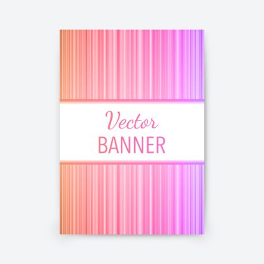 Minimal kapak tasarımı. Geometrik gradyanlar