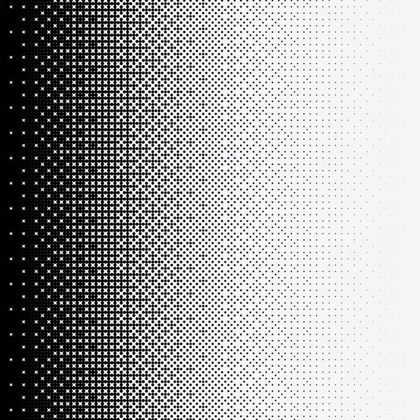 Halftone dots on white background — Stock Vector