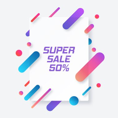 Hafta sonu satışı büyük başlığı, özel indirim