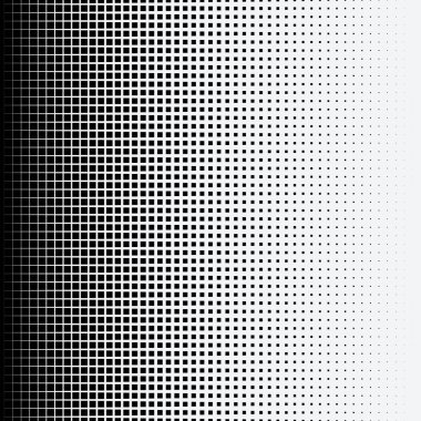 Beyaz arkaplanda yarım ton noktalar