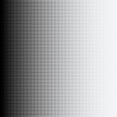 Beyaz arkaplanda yarım ton noktalar