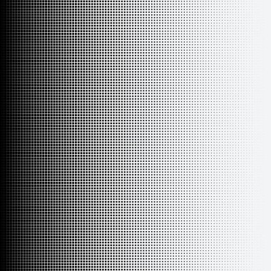 Beyaz arkaplanda yarım ton noktalar