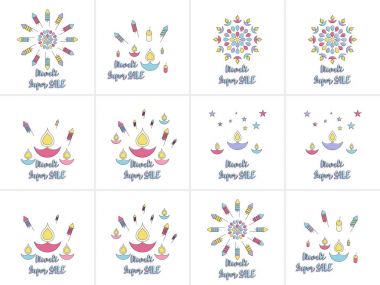 Yaratıcı poster Satılık mutlu bayramlar