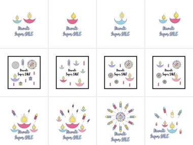 Yaratıcı poster Satılık mutlu bayramlar