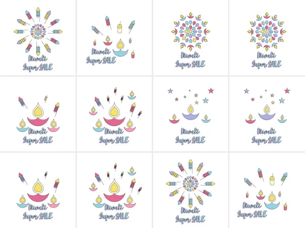 Yaratıcı poster Satılık mutlu bayramlar