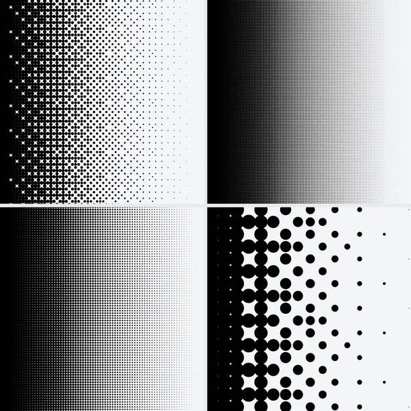 Beyaz arkaplanda yarım ton noktalar