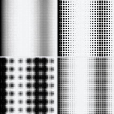 Beyaz arkaplanda yarım ton noktalar