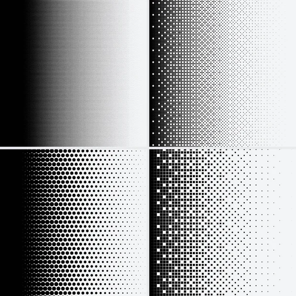 Beyaz arkaplanda yarım ton noktalar