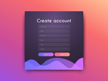 Ekranlar ve web kavramı vektör çizimi
