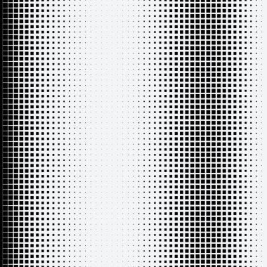 Beyaz arkaplanda yarım ton noktalar