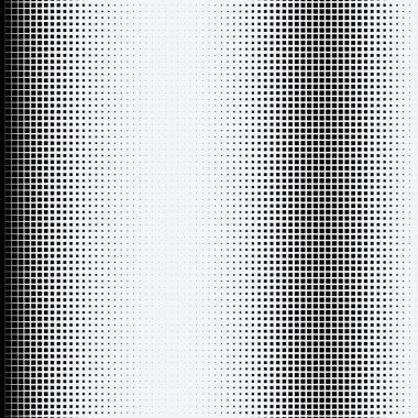 Beyaz arkaplanda yarım ton noktalar