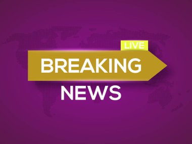 Son dakika haberi. Dünya haberleri ile harita backgorund