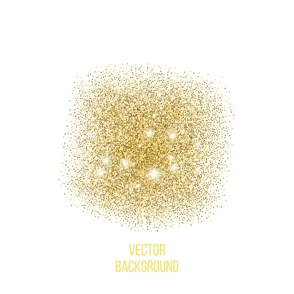 Gold texture. Amber particles color — Stock Vector