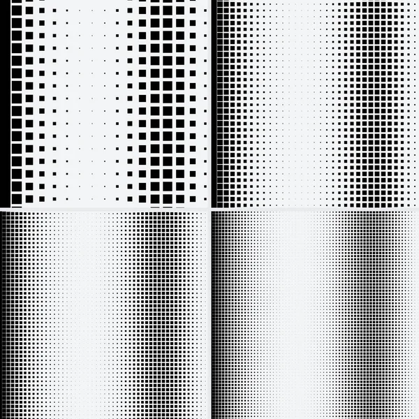 Halftone dots on white background — Stock Vector