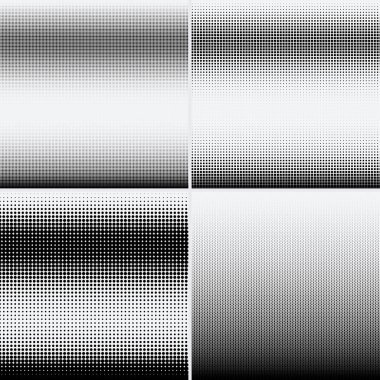 Beyaz arkaplanda yarım ton noktalar