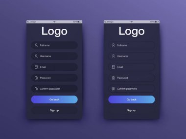 Ekranlar ve web kavramı vektör çizimi