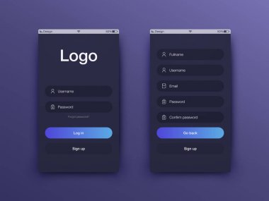 Ekranlar ve web kavramı vektör çizimi