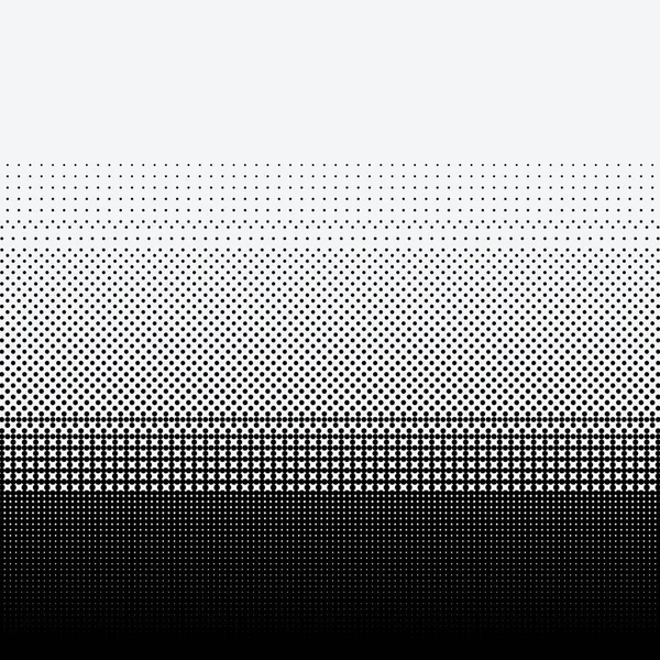 Halftone dots on white background — Stock Vector