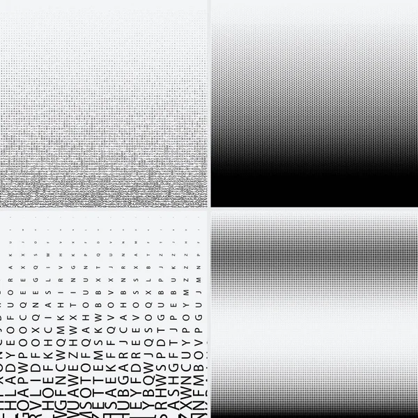 Points demi-tons sur fond blanc — Image vectorielle
