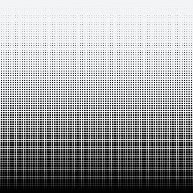 Beyaz arkaplanda yarım ton noktalar