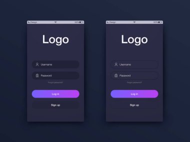 Ekranlar ve web kavramı vektör çizimi
