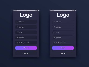 Ekranlar ve web kavramı vektör çizimi