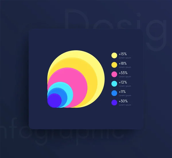 Infografías Gráficas Vectoriales Plantilla Para Crear Aplicaciones Web Diseño Flujo — Vector de stock