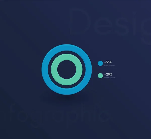 Vector Grafische Infographics Sjabloon Voor Het Maken Van Webapplicaties Workflow — Stockvector