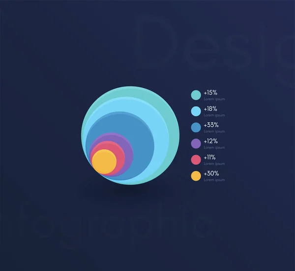 Vektor Grafikus Infografika Sablon Létrehozása Webes Alkalmazások Munkafolyamat Elrendezés Diagram — Stock Vector