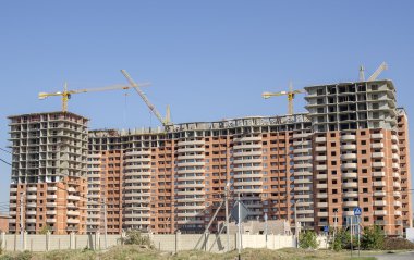 Bitmemiş konut kompleksi